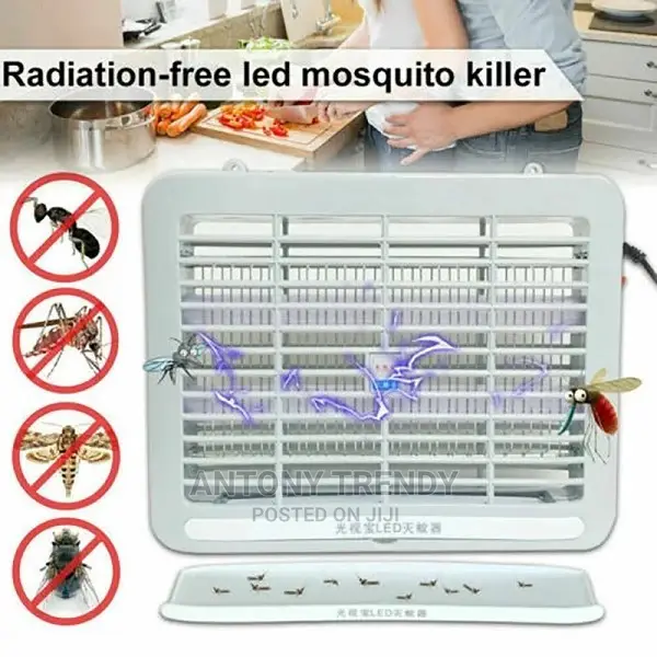 40W Wall Mount Insect Trap Electric Indoor Bug Zapper .