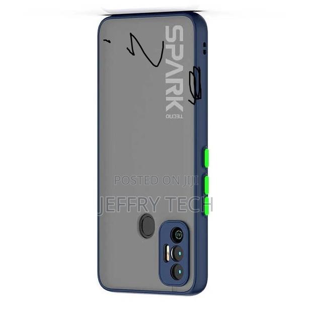 Matte Translucent Cover for Tecno Spark 8P - thumbnail 2