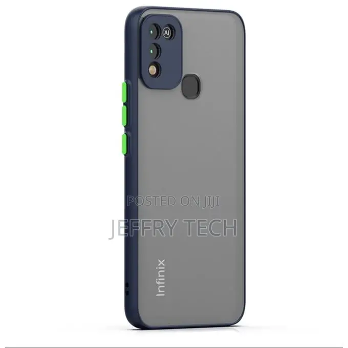 Matte Translucent Cover for Infinix Hot 11 Play