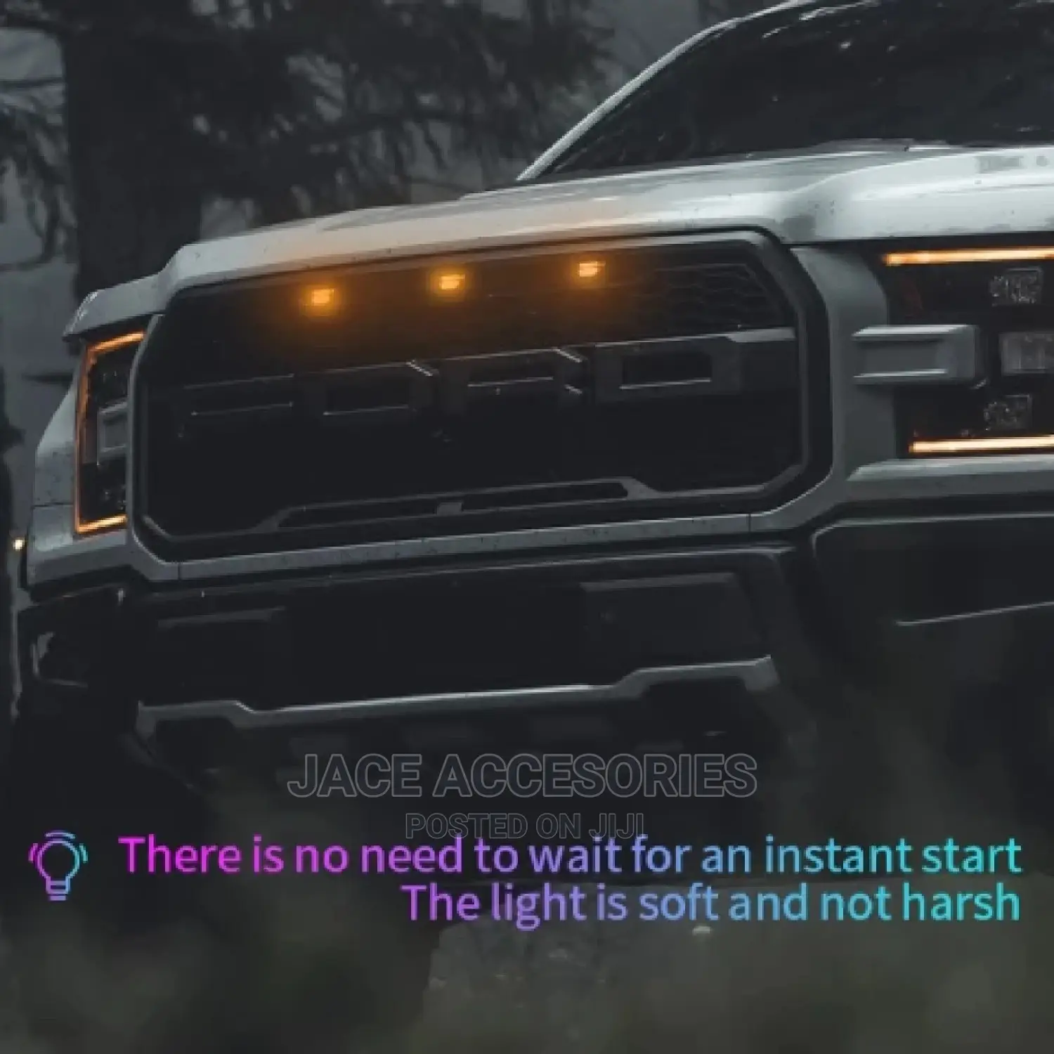 Raptor Style Multicolor Grille Lights (RGB)