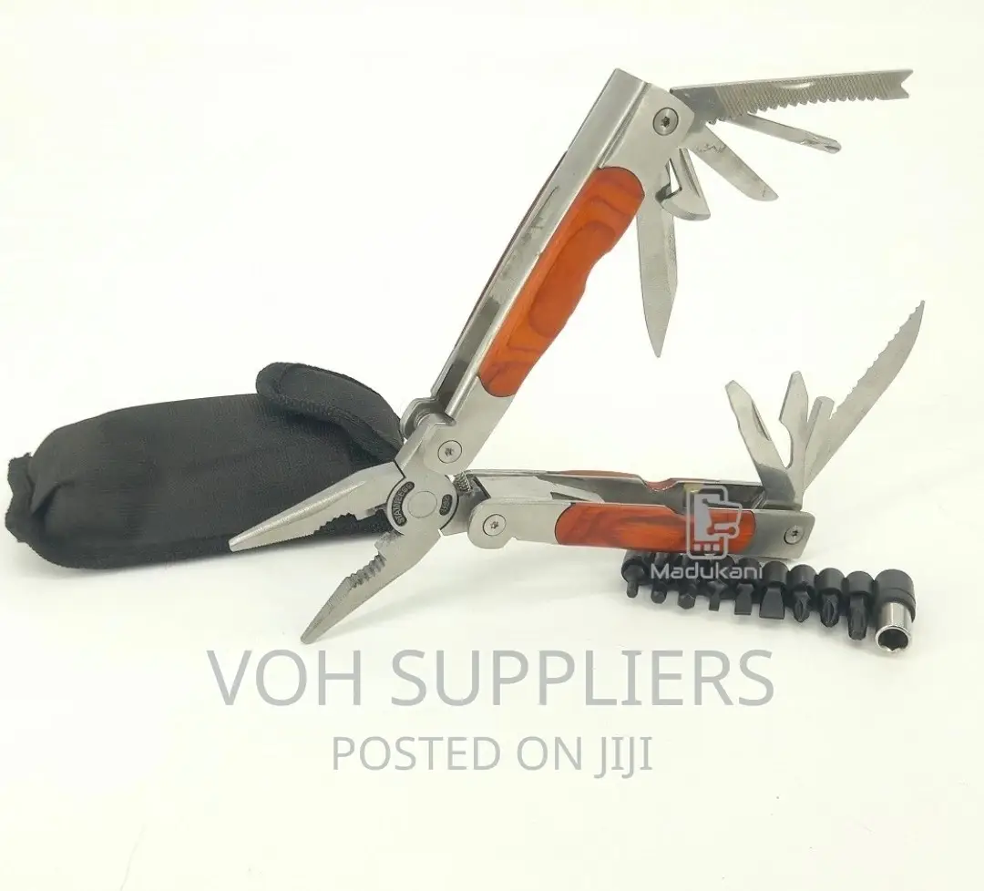 23 in 1 Stainless Steel Pliers Utility Multi Tool With 9
