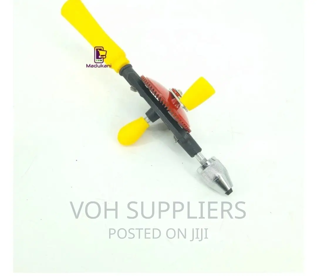 Three Eighth 3⁄8” 10mm Manual Crank Hand Drill