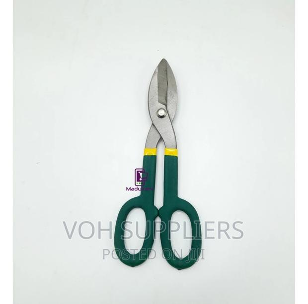 10 Inch 250mm Straight Pattern Tin Snips Metal Wire Cutter - thumbnail 2