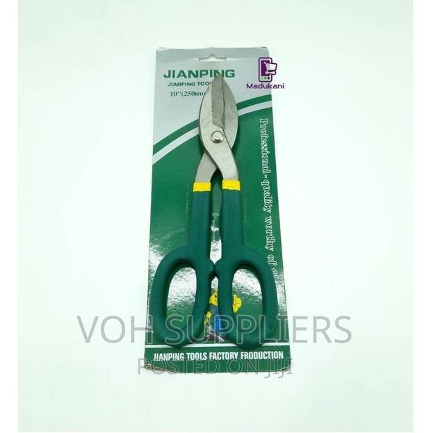10 Inch 250mm Straight Pattern Tin Snips Metal Wire Cutter
