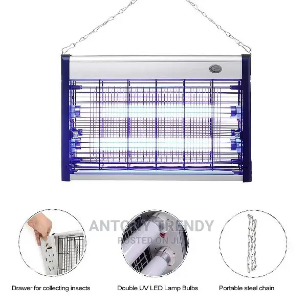 30wwall Mount Insect Trap Electric Indoor Bug Zapper UV .