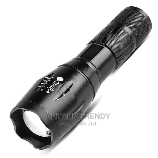 LED Flashlight Powerful XMLT6 Aluminum Waterproof Zoomable . - main view