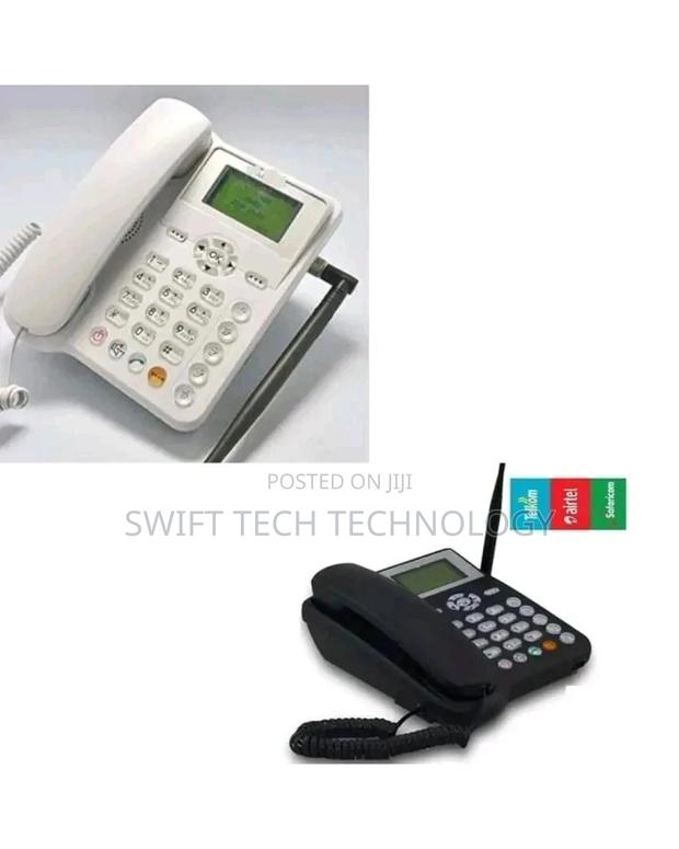 Desk Phone - main view