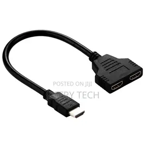 Generic 30cm 1080P HDMI Port Male to 2 Female 1 in 2 Out SPL