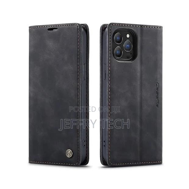 Caseme Leather Flip Case for iPhone 13 Pro With Pockets - thumbnail 2