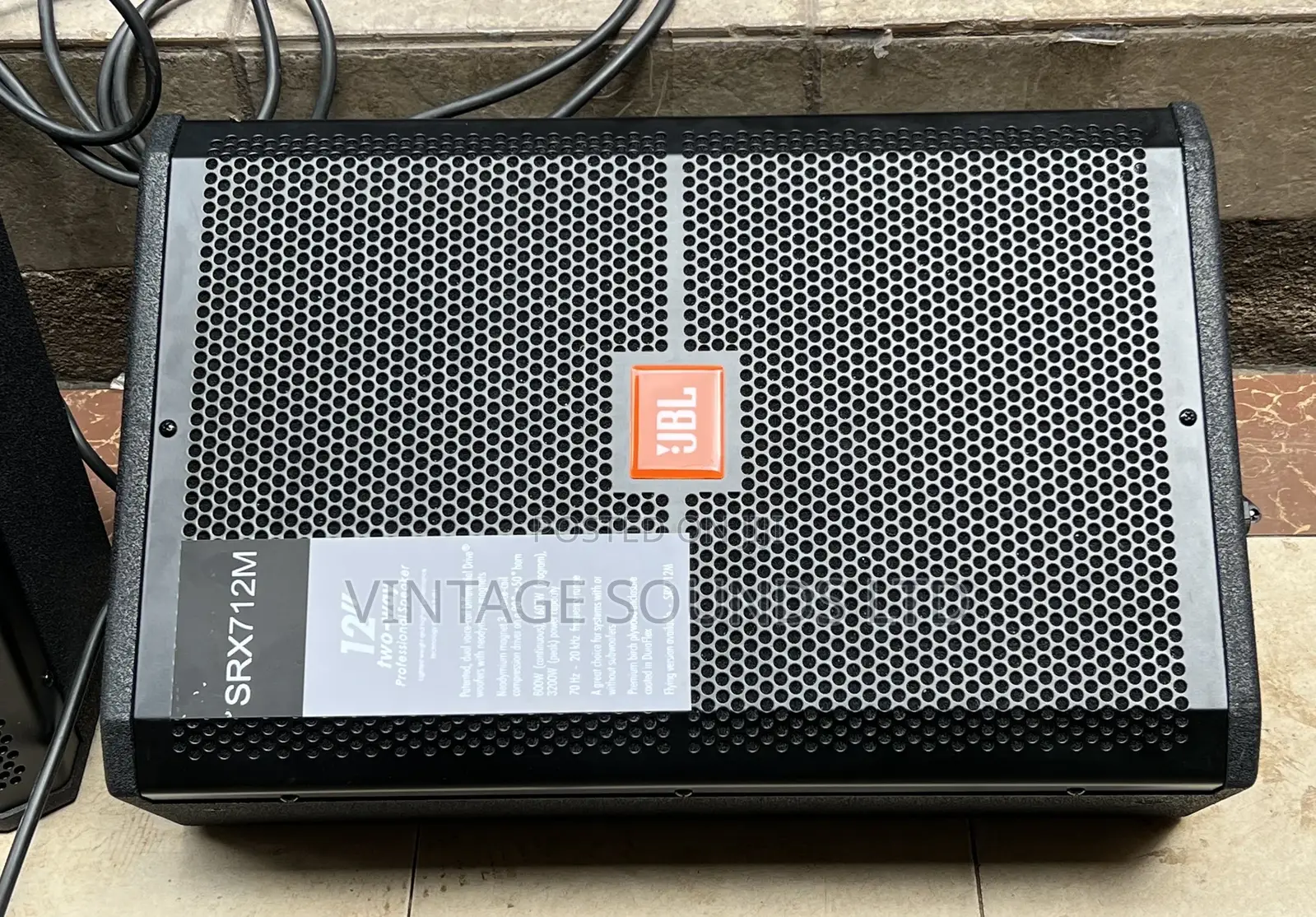 JBL Srx712 Midrange Monitor Speaker (Single)