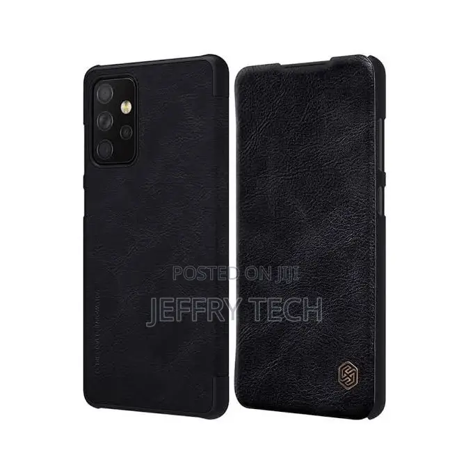 Caseme Leather Flip Case for Samsung A72 With Pockets