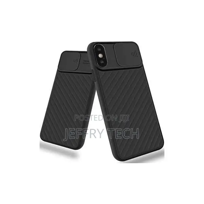 Silicone Cover for iPhone Xs Case With Camera Sheild