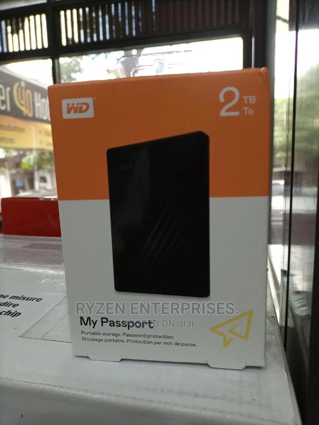 WD 2tb My Passport HDD - main view
