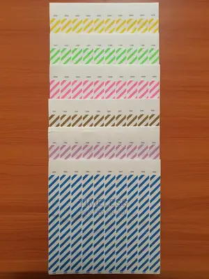 Stripped Event Wristbands \ Event Wristband \ Event Tags