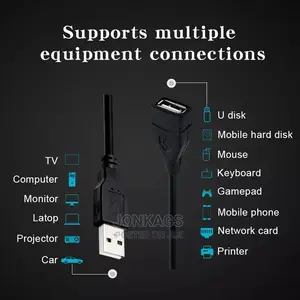 USB Female to USB Male