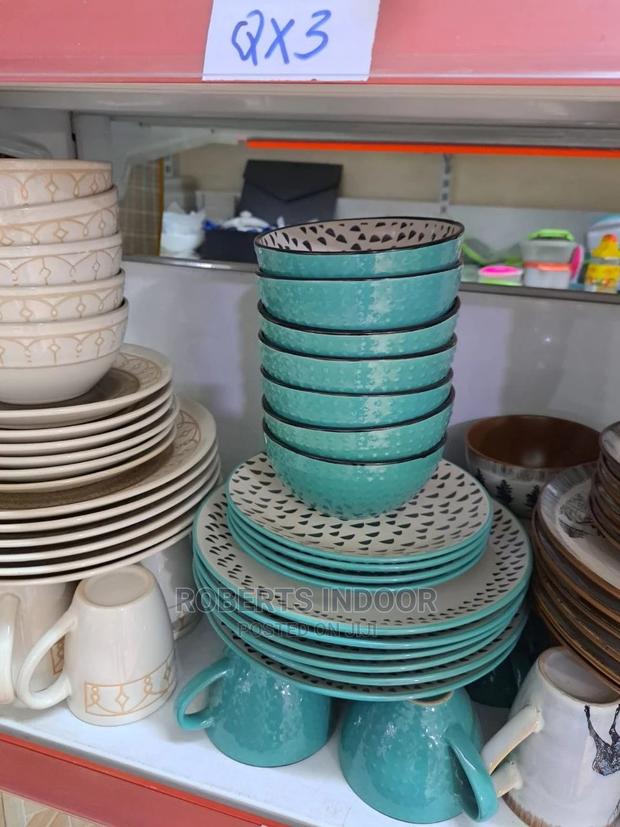 Blue Elegant Dinner Set - main view