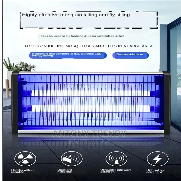Mosquito Killer and Repellent - Lightweight, Powerful 30W.