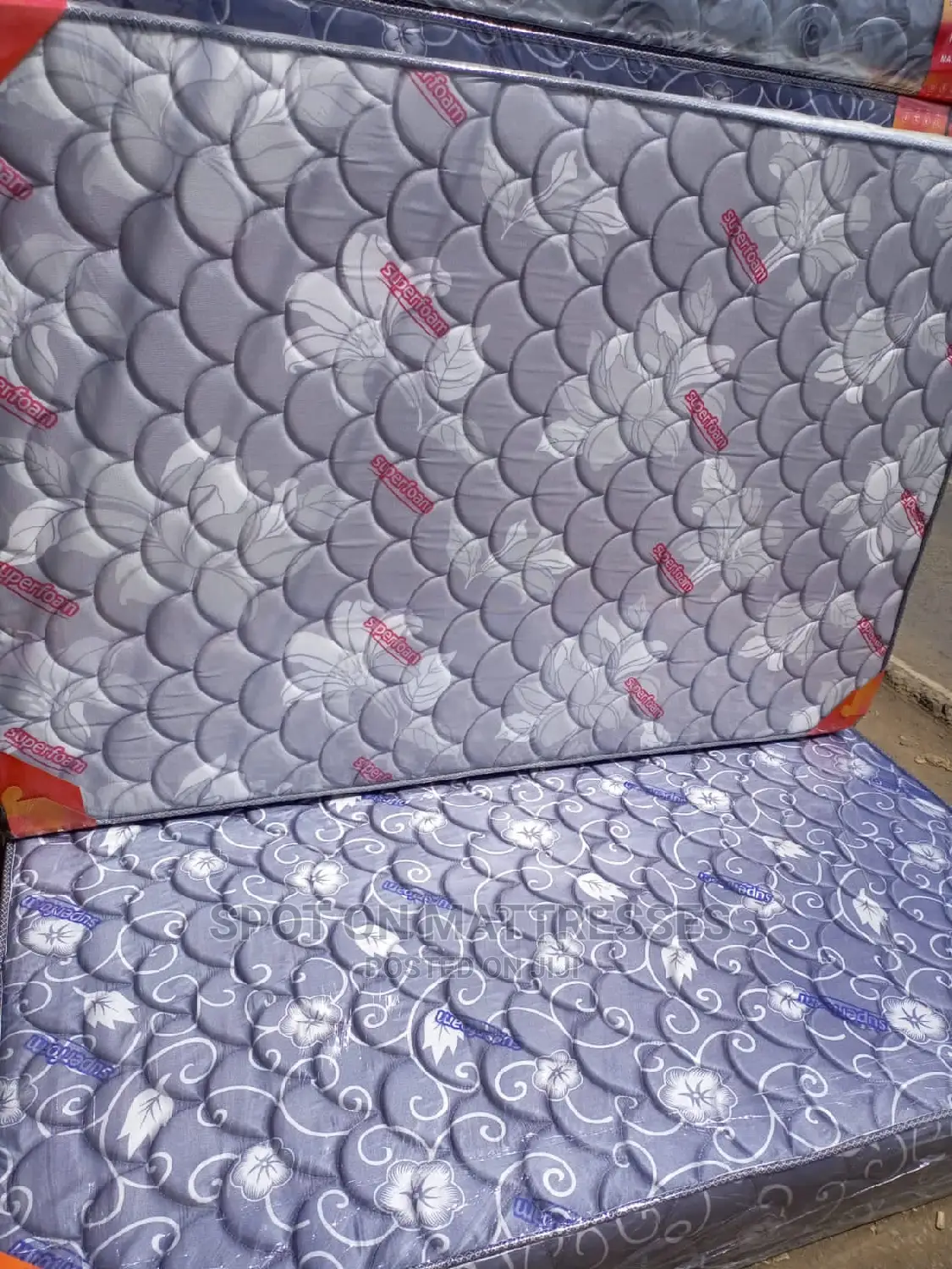 Quilted Heavy Duty Mattresses.
