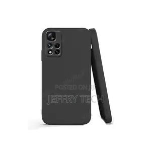 Silicone Soft Case for Redmi Note 11 Pro 4G Black
