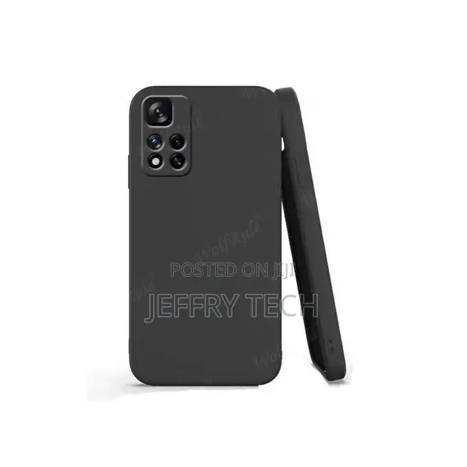 Silicone Soft Case for Redmi Note 11 Pro 4G Black