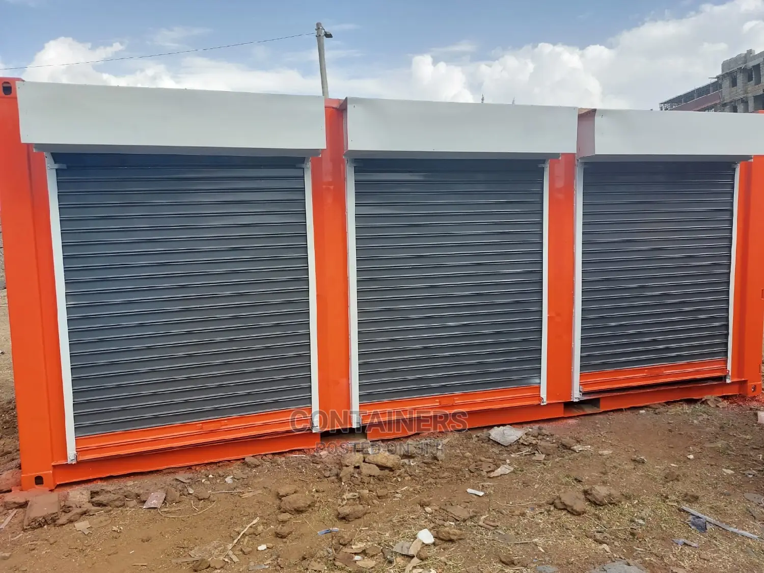 20ft Container Stall Ready-Good Workmanship