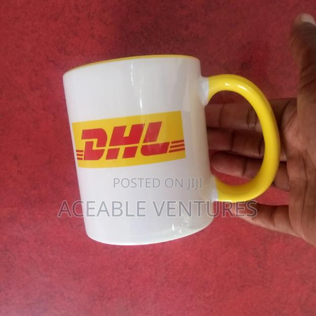 White Branded Mug