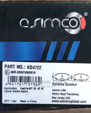 KD 4722 Asimco Break Pad for Sale at Ksh 2,100