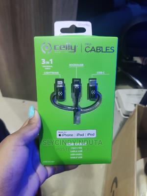 Celly Pro Cable 3in 1 - main view