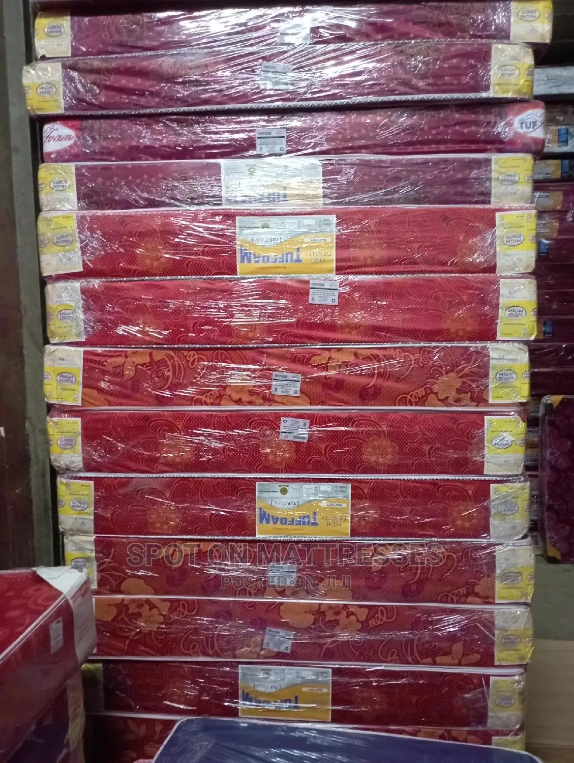 Tuffoam (48by8) HD Mattresses.