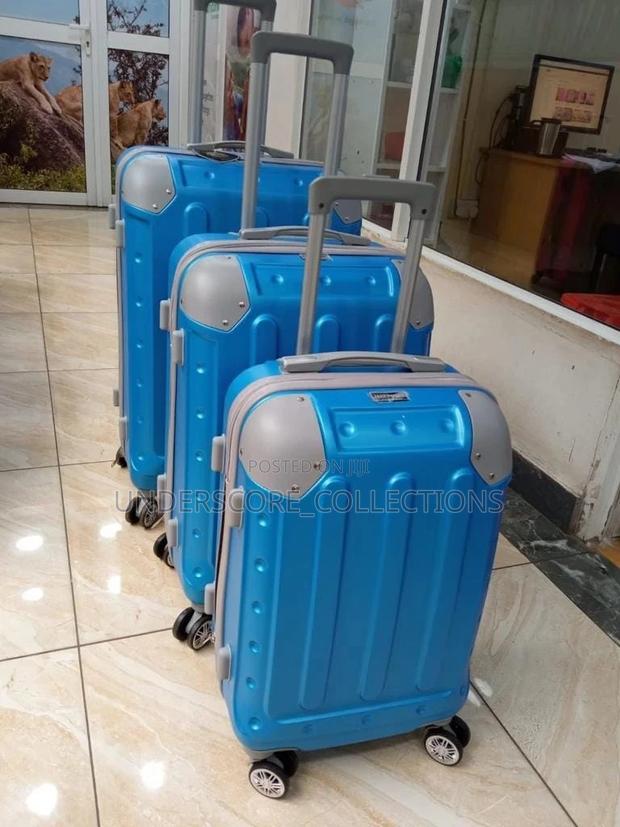 Stylish, Excellent Quality 3pcs Set Fiber Suitcase - thumbnail 2