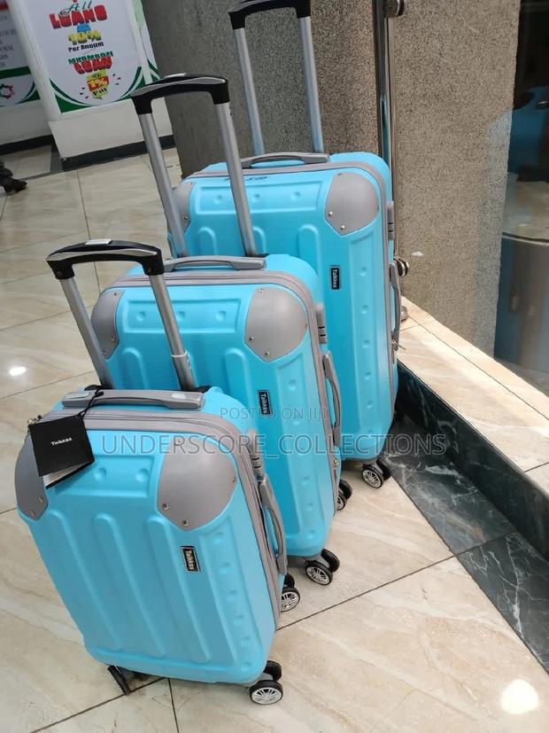 Stylish, Excellent Quality 3pcs Set Fiber Suitcase - thumbnail 5