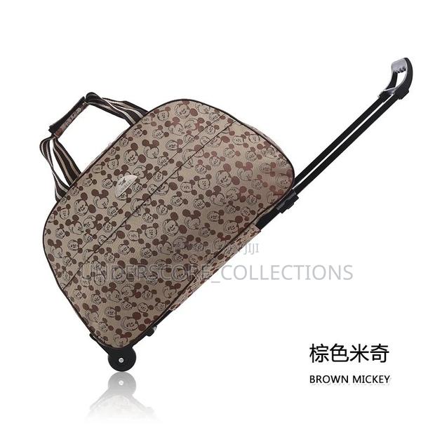 Travel Duffle Luggage Trolley Bag - thumbnail 2