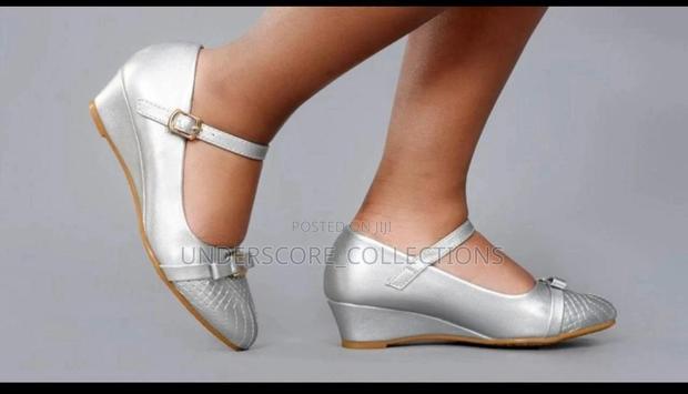Classy Girls Wedge Shoes - main view