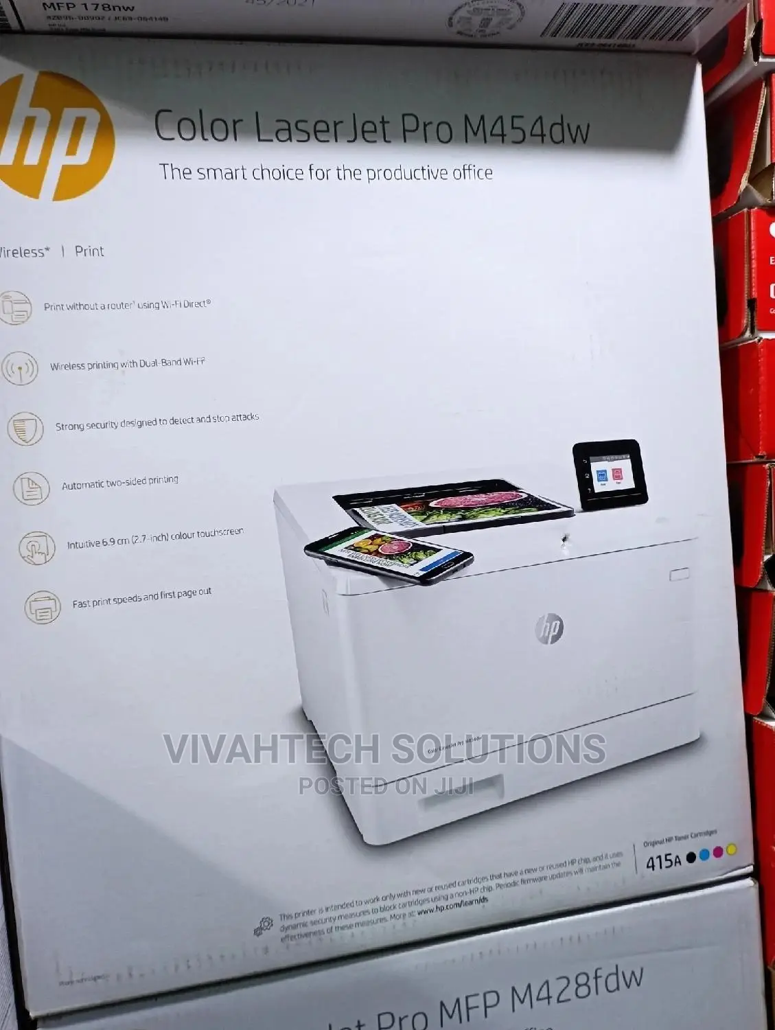 Hp Color Laserjet Pro M454DW Printer