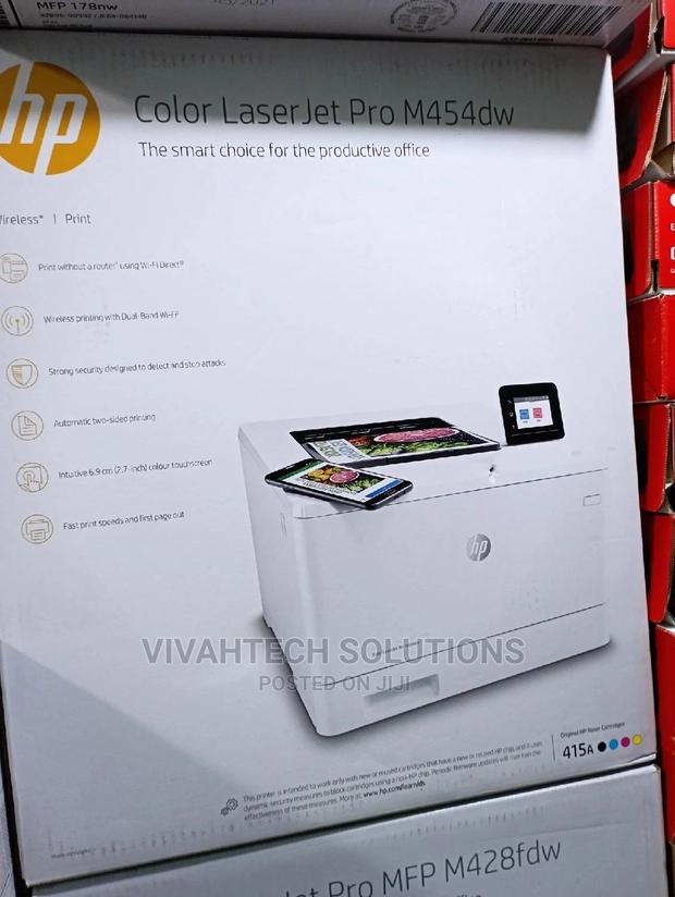 Hp Color Laserjet Pro M454DW Printer - main view
