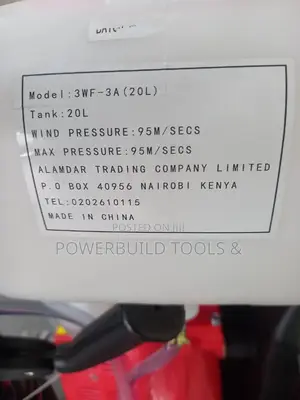 Aico Petrol Sprayer Pump(3wf-20l)