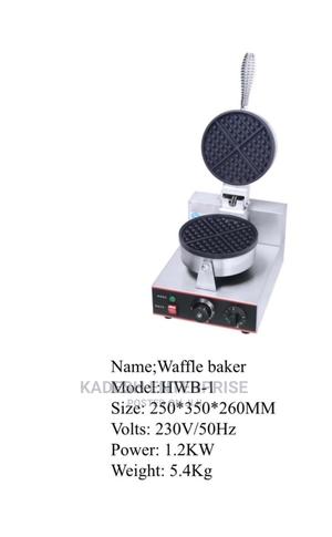 Improved Single Waffle Baker - main view