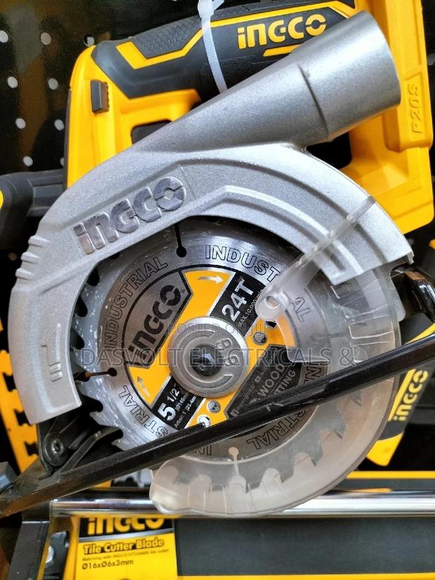 Ingco 20v Cordless Circular Saw Complete