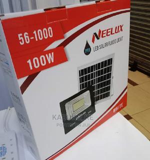 Solar Floodlight Black 100W - thumbnail 2
