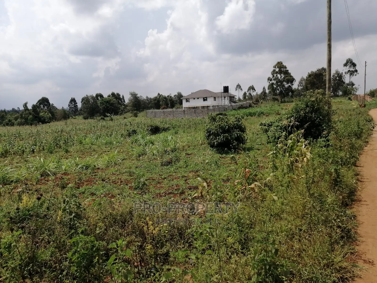 Prime Plot for Sale in Lusigetti.(500 Meters Off Tarmac)