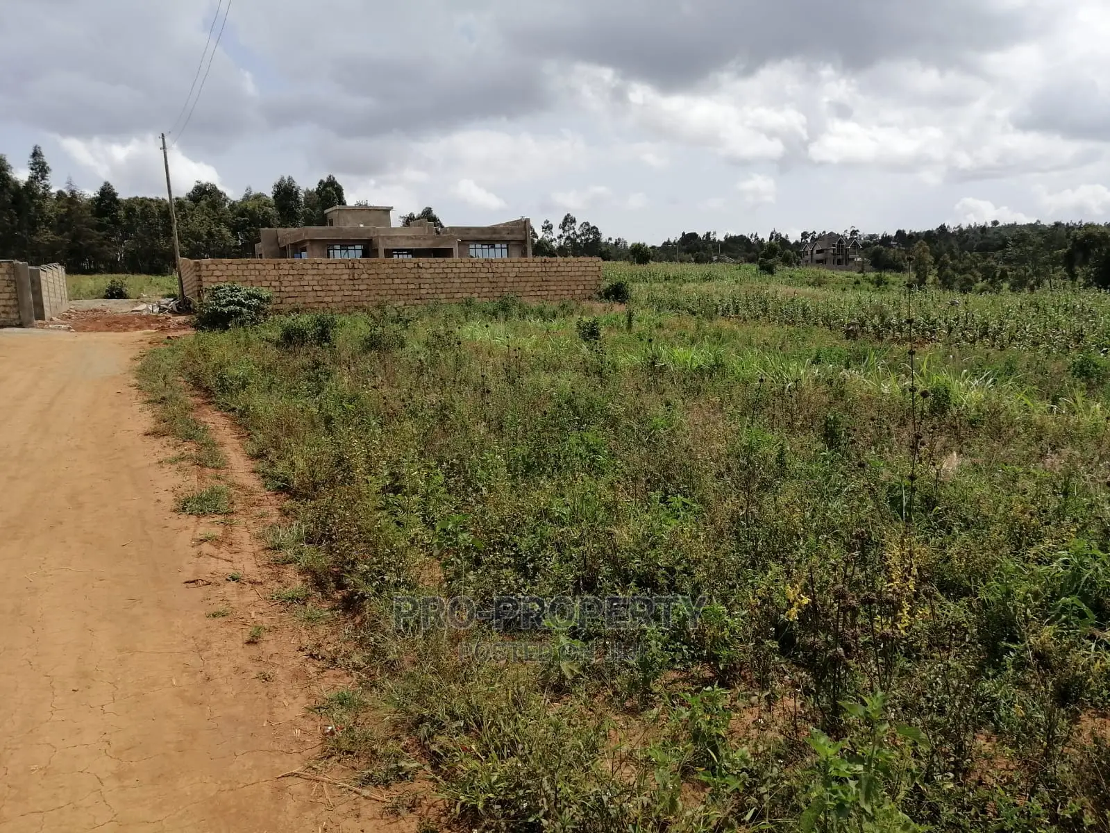 Prime Plot for Sale in Lusigetti.(500 Meters Off Tarmac)