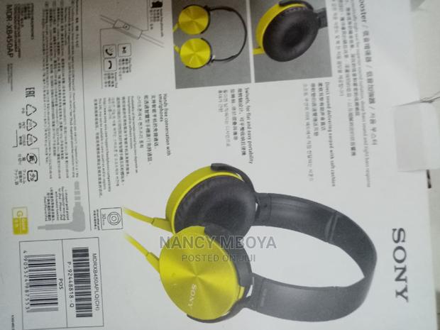 Sony Wired Bluetooth Headphones - main view