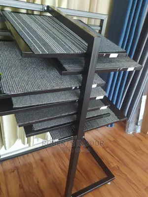 Grey Sturdy Carpet Tiles