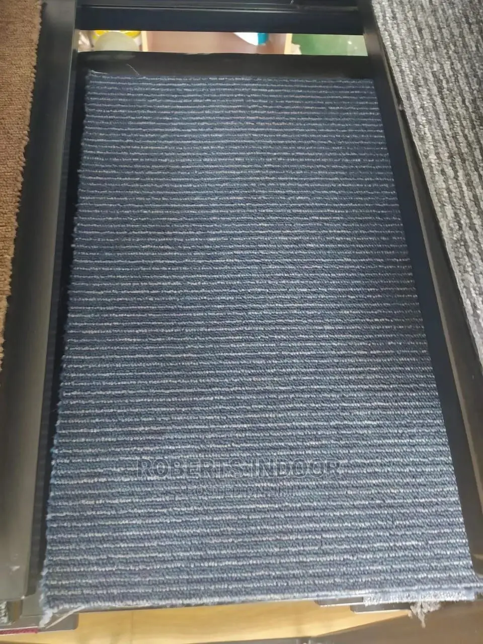 Blue and Grey Carpet Tiles