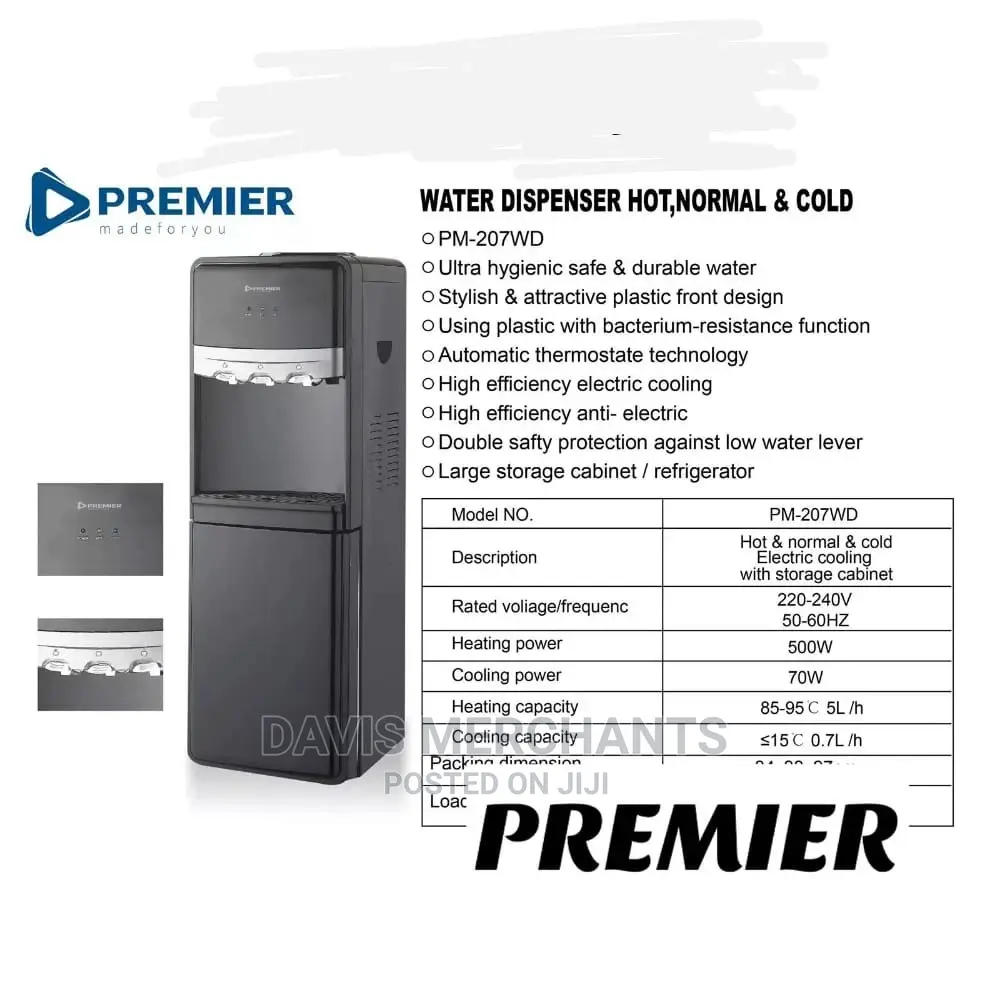 Water Dispenser Hot, Normal and Cold