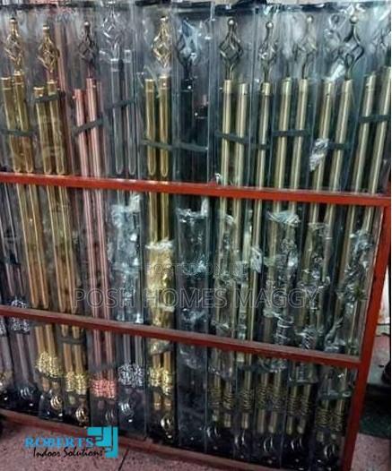 2m Extendable Curtain Rods - main view