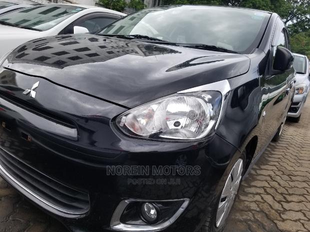 Mitsubishi Mirage 2014 Black - thumbnail 3