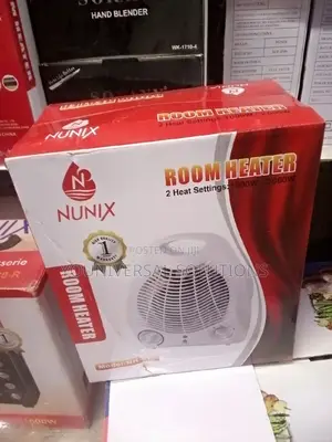 Nunix Portable Electric Room Heater -White