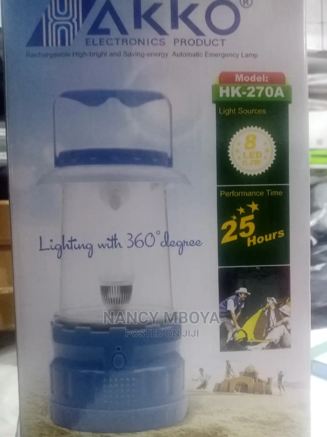 Akko Lighting Lamp 360 Degrees