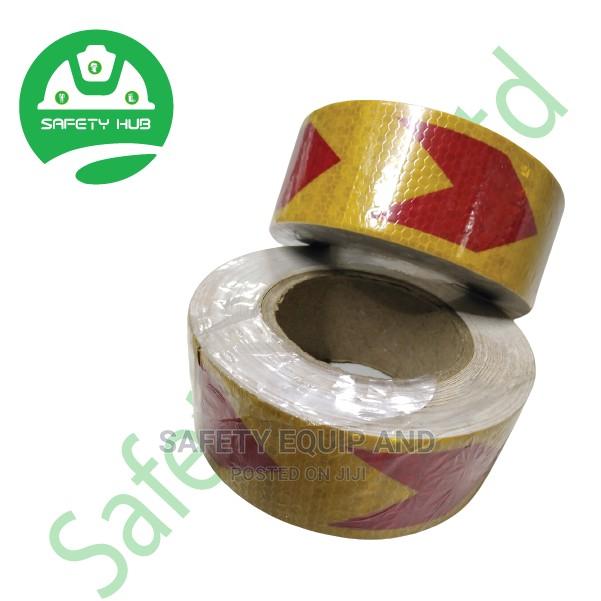 100mtrs Adhesive Tapes(Red and Yellow)